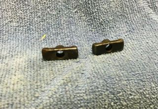 2x M1 Garand Early Wwii Lock Bar Rear Sight Nuts Usgi 6