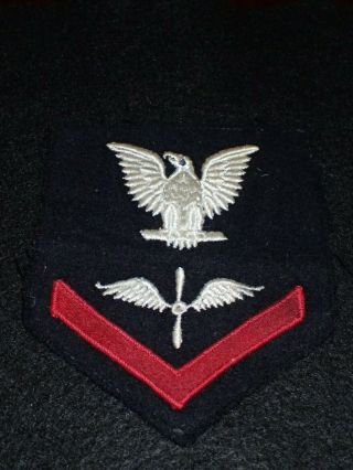 Ww2 Usn Navy Sleeve Rate Patch Petty Officer 3rd Class Aviation Machinist 