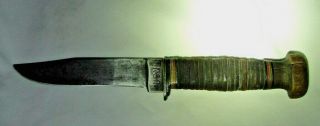 Wwii Us Navy / Marines Fighting Knife Robeson Shuredge No 20