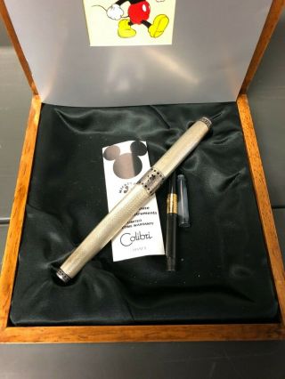 Disney Limited Edition Colibri Fountain Pen w/ Certificate of Authenticity & Ink 2