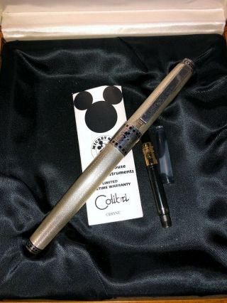 Disney Limited Edition Colibri Fountain Pen w/ Certificate of Authenticity & Ink 3