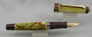 Aurora Asia Limited Edition Fountain Pen - 18kt Fine Nib - 2010 - Made In Italy