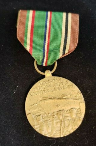 World War Ii Medal European African Middle Eastern Campaign Eagle A21