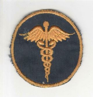 Ww 2 Us Army Medical Corps Base Exchange Patch Inv R651