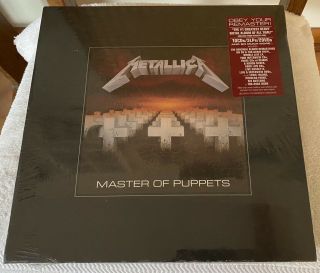 Metallica Master Of Puppets Deluxe Box Set Ltd Edition 19988 10cd 3lps 2dvds