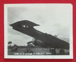 Ww2 Aaf 452nd Bomb Group B - 17g 42 - 97206 Woolf Pack Combat Damage Photo 2
