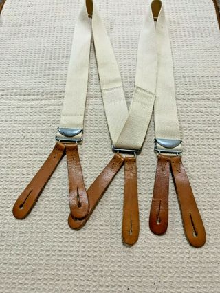 Wwii 1940 Dated British Army Nos Suspenders