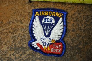 WW2 US ARMY 503RD AIRBORNE INFANTRY REGIMENT COMBAT TEAM PATCH | #50226477
