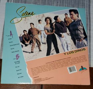 Selena Y Los Dinos Self Titled Lp Vinyl Record 2