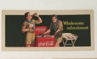 Vintage Coca - Cola Ink Blotters (1941 to 1945) 3