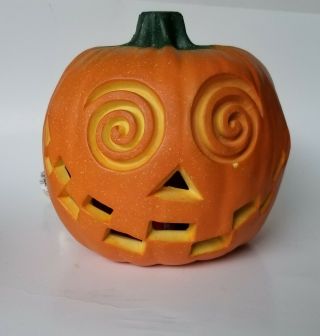 Vintage Rare 1995 Trendmasters Halloween Jack O Lantern Pumpkin Prop Lighted