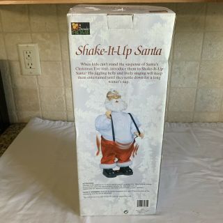 December Home Shake - It - Up Santa - Animated 2