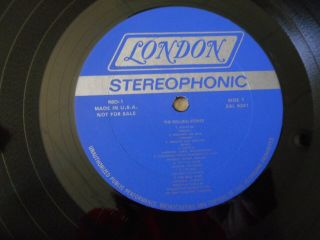 ROLLING STONES 1969 RADIO PROMOTIONAL NOT LP 1ST PRESS LONDON RSD - 1 3