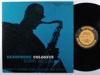 Sonny Rollins Saxophone Colossus Prestige Lp Vg,  Mono W 50th Deep Groove