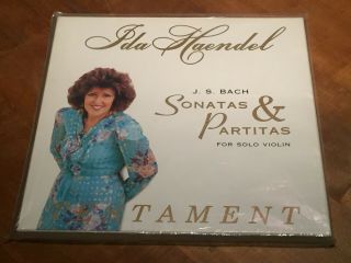 Bach Partitas & Sonatas For Solo Violin Ida Haendel Testament 3x 180g Lp Box