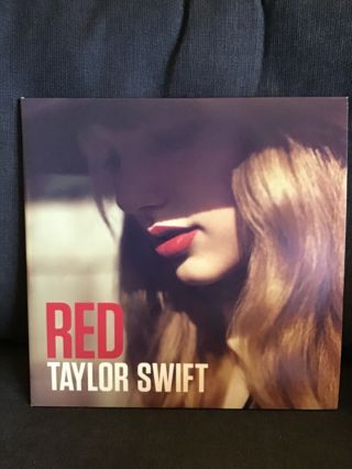 Taylor Swift Rare Limited Edition Red Vinyl 2lp 2012 " Red " Vg,  To Nm