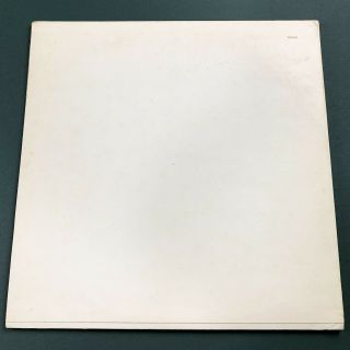 THE BEATLES WHITE ALBUM US ORIG ' 68 APPLE 1ST PRESS 7 SPELLING ERRORS STICKER 3