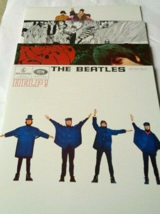 THE BEATLES COMPLETE 16 VINYL VERY VERY RARE FIRST 4 IN MONO BLACK WOODEN BOX 3