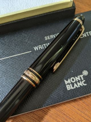 Montblanc Meisterstuck PIX Rollerball Pen - Cond - Complete Set - Black Ink 3