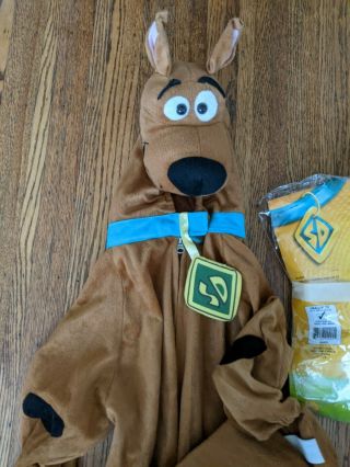 Rubies Deluxe Scooby Doo Costume Size Small 4 - 6 - Euc