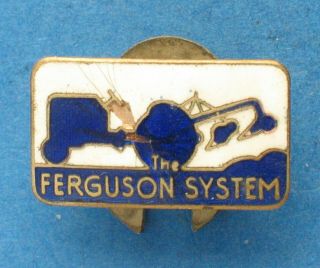 165 The Ferguson System Tractor Enamel Pin Badge