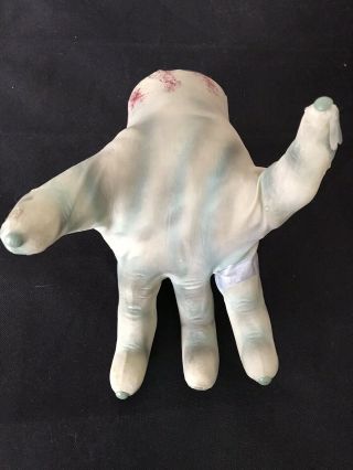 Animated Walking Zombie Hand Halloween Decor Prop Creeping Haunted House Party 2