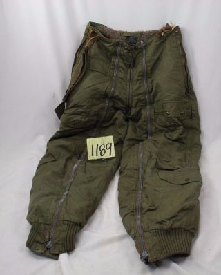 Ww2 Type A - 11 Army Air Corp High Altitude Cold Weather Pants