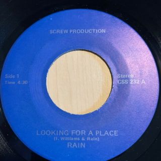 Modern Soul Stepper Funk 45 Rain Looking For A Place Screw Listen