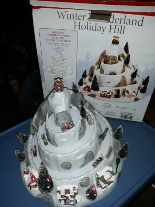 2006 Mr Christmas Winter Wonderland Holiday Hill 30 Songs Complete