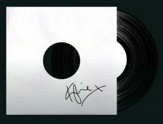 Kylie Minogue Signed Rare Disco Test Pressing Vinyl Lp 50 Only Autographed