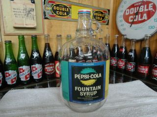 Pepsi Cola Soda Fountain Syrup Paper Label Hurley,  Wisconsin
