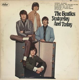 The Beatles Yesterday And Today Butcher Cover Second State Lp 1966 Vinyl