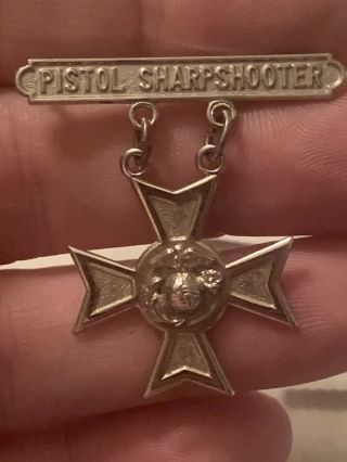 Ww2 Pistol Sharpshooter Medal Sterling