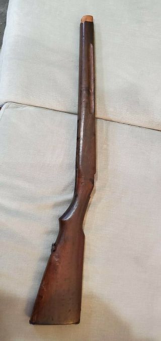 Wwii Japanese Arisaka Rifle Wooden Stock
