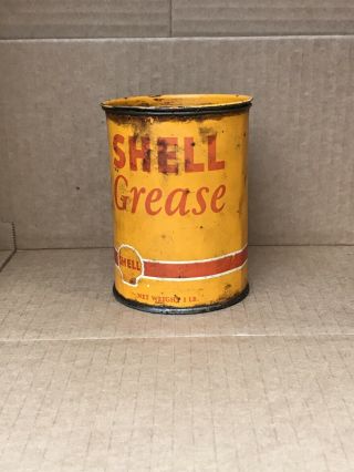 Vintage Shell Grease 1lb Can