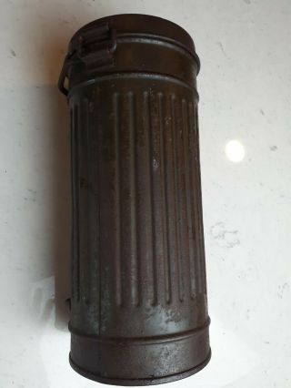 Ww2 German Army Gas Mask Canister Can Wwii Mp40 Mg42 Mp44 K98 K43 G43