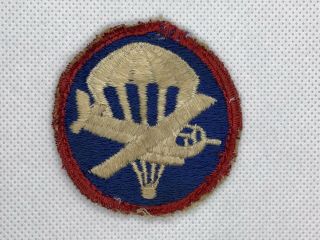 Wwii Us Army Airborne Overseas Hat Patch Paratrooper Glider 20