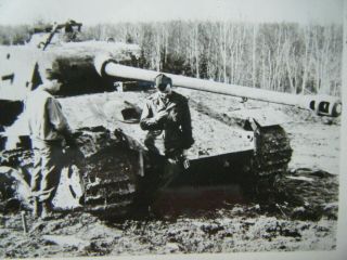 Destroyed German Tank - Photograph 3