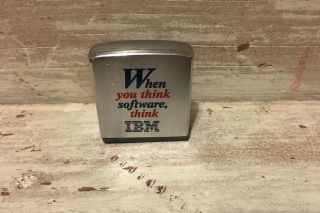 Vintage Zippo Ibm Software Advertising Tape Measure