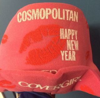 2015 Cosmopolitan Year’s Eve Foam Hat Times Square York Ny Nyc Covergirl