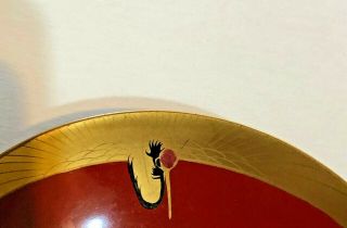 WW2 Imperial Japanese Military Soldier Sake Cup Two Flags Anchor ARMY NAVY 3
