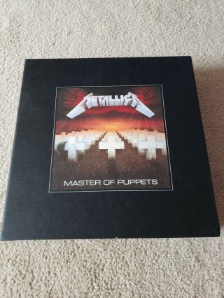 Metallica Master Of Puppets Deluxe Remastered Box Set Vinyl/cd/dvd/cassette Etc.