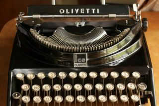 Olivetti Ico Mp 1 Math Symbols Cork Platen Typewriter 1930s Mp1 Lco