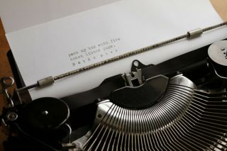 Olivetti ICO MP 1 Math symbols cork platen typewriter 1930s MP1 lco 2