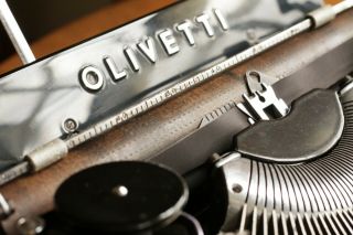 Olivetti ICO MP 1 Math symbols cork platen typewriter 1930s MP1 lco 3