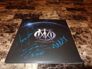 Dream Theater Rare Band Signed Limited Edition Vinyl Lp Record Set 2013,