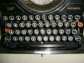 Typewriter Continental Klein Conti 1938 2