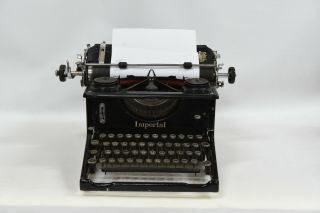 Imperial Model 50 Standard Vintage Typewriter - Circa 1940 