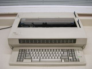 Vintage Ibm Lexmark 6783 - 011 Wheel Writer 1500 Typewriter