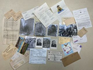 Ww2 Wwii Us Army Named Grouping Letters,  Photos,  Drawings And More